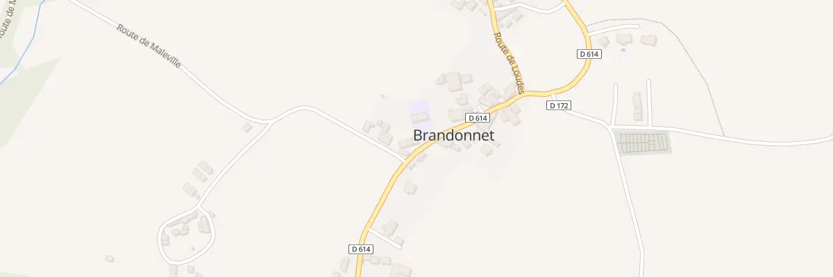 Plan du 5010 Brandonnet à Brandonnet
