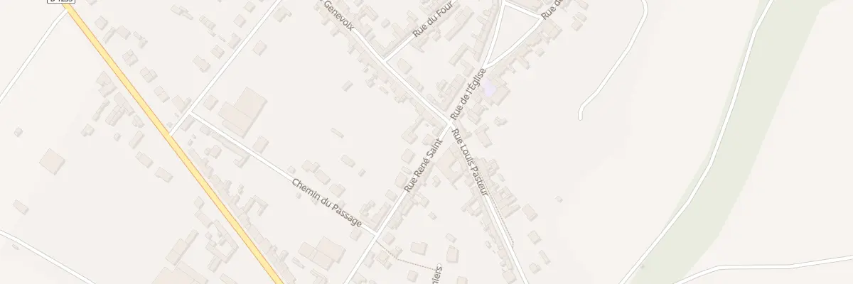 Plan du 2 Rue René Saint à Belloy-sur-Somme