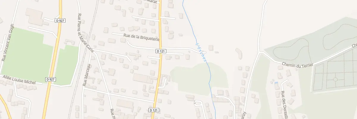 Plan du 40 Rue Louis Deshayes à Méru