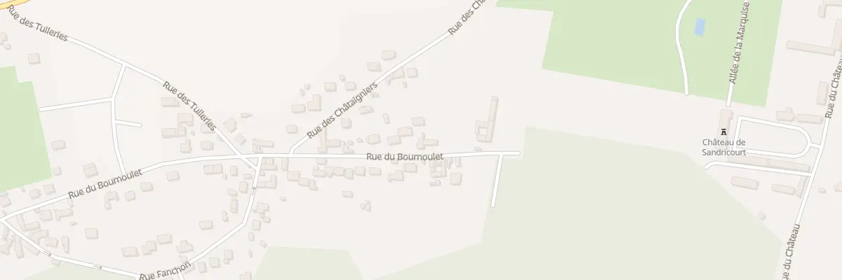 Plan du 187 Rue du Bournoulet à Amblainville