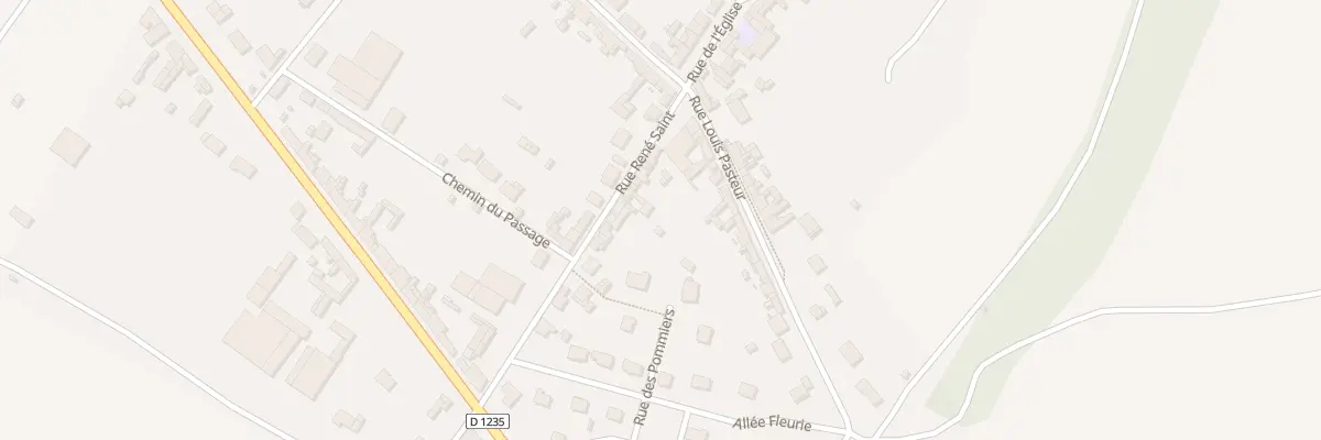 Plan du 7 Rue René Saint à Belloy-sur-Somme