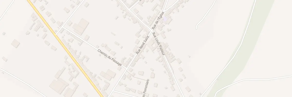 Plan du 1 Rue René Saint à Belloy-sur-Somme