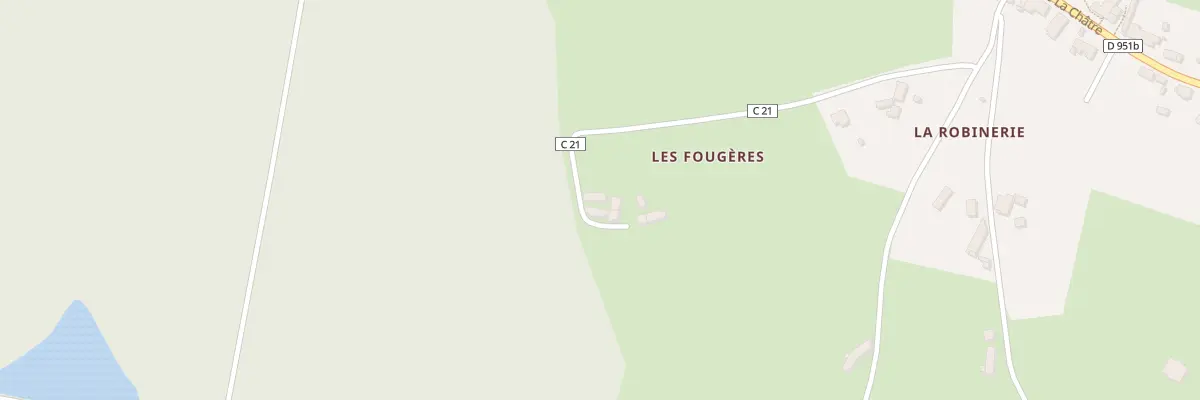 Plan du 5071 Les Fougères à Vicq-Exemplet