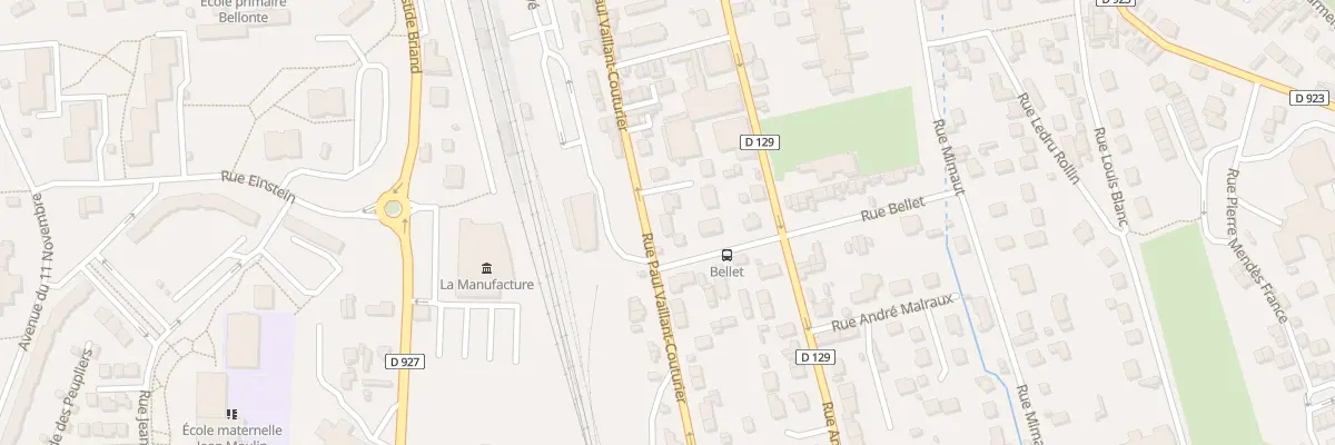 Plan du 43B Rue Paul V Couturier à Méru