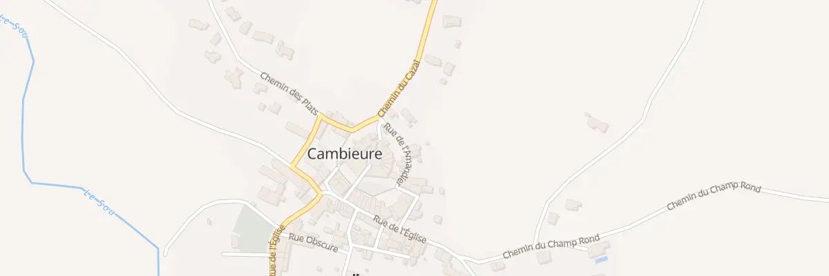 Plan du 8 Rue de l’Amandier à Cambieure