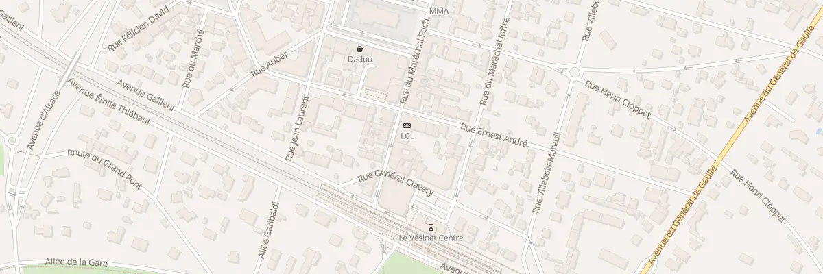 Plan du 31 Rue Ernest André au Vésinet