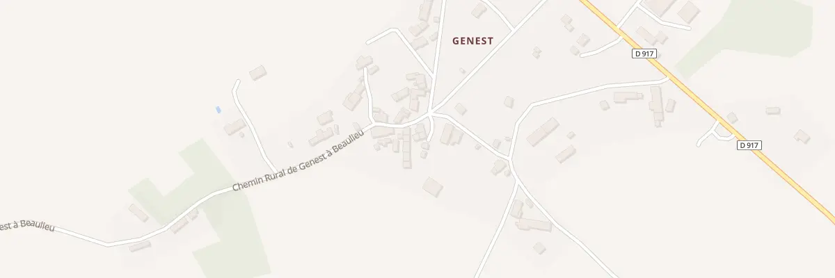 Plan du 32 Genest à Pérassay