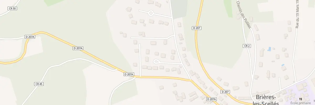 Plan du 6 Imp des Vaux du Bois à Brières-les-Scellés