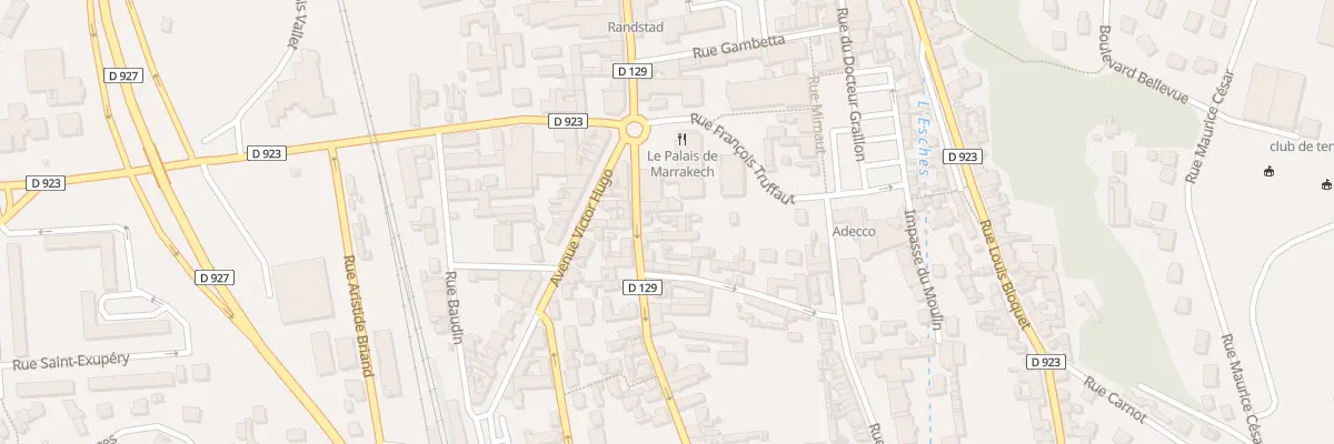 Plan du 37 Rue Anatole France à Méru