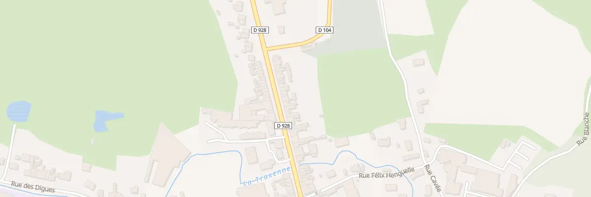 Plan du 60 Rue de Saint Omer à Fruges