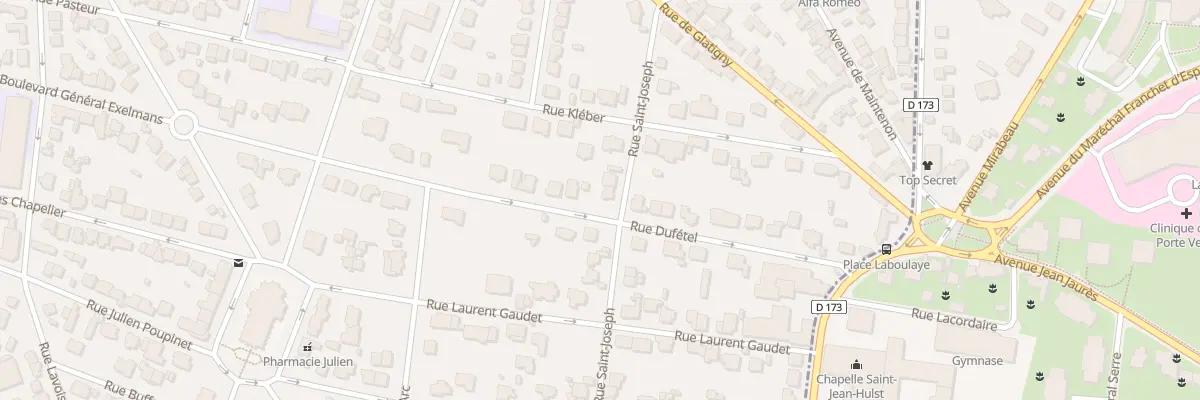 Plan du 37 Rue Saint Joseph au Chesnay-Rocquencourt