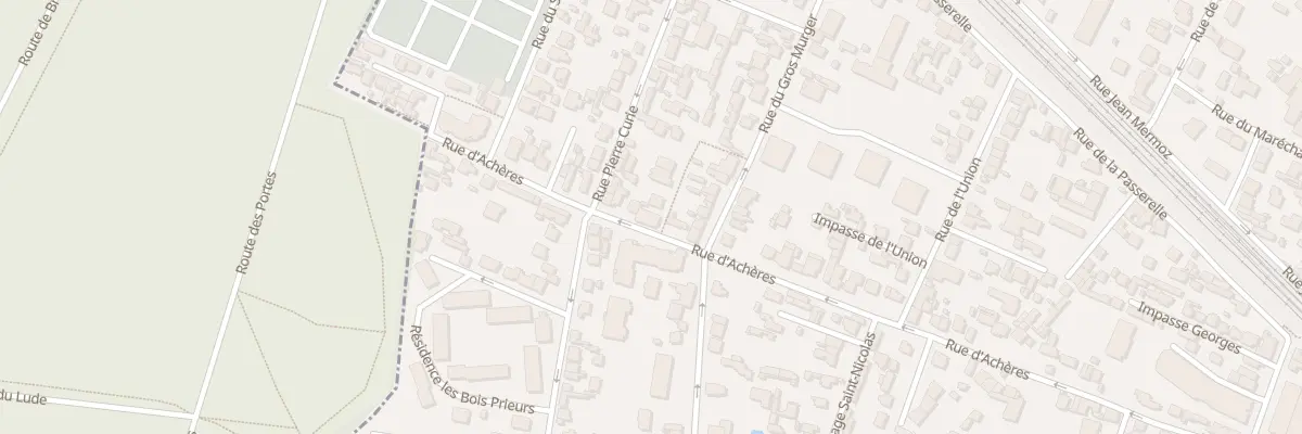 Plan du 122 Rue d’Achères à Maisons-Laffitte