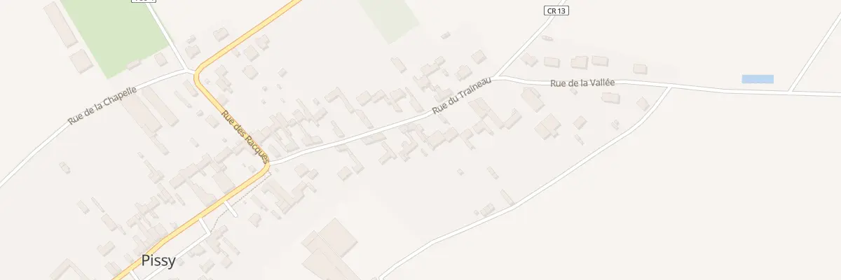 Plan du 14 Rue du Traineau à Pissy