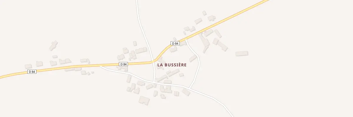 Plan du 15 La Bussière à Pérassay