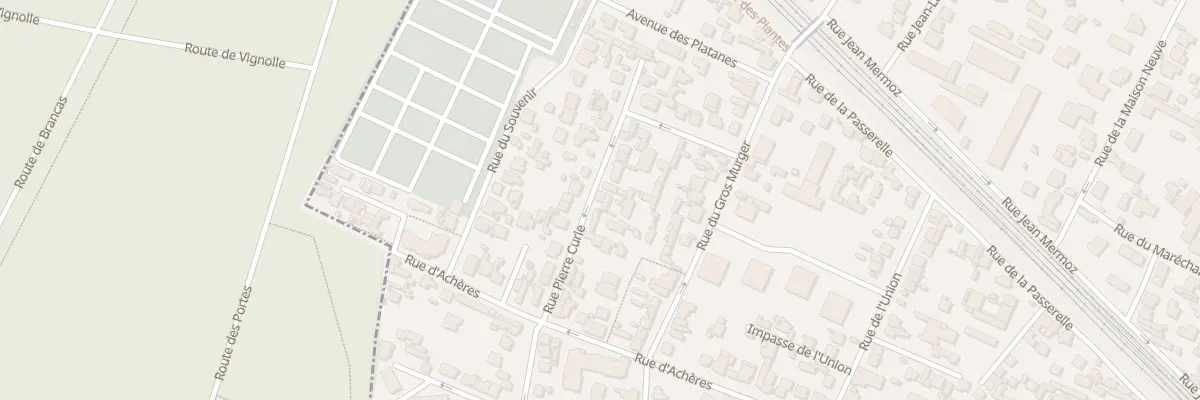 Plan du 11B Rue Pierre Curie à Maisons-Laffitte