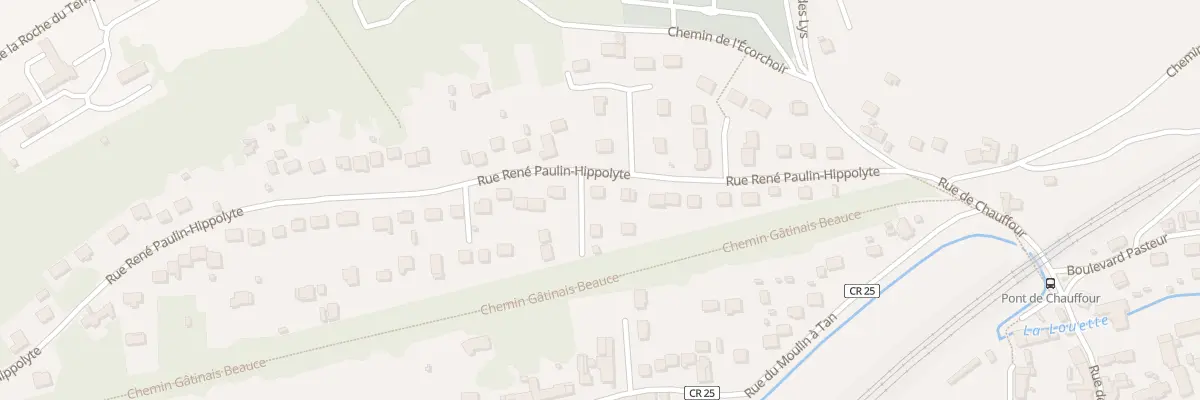 Plan du 11 Rue René Paulin Hippolyte à Étampes