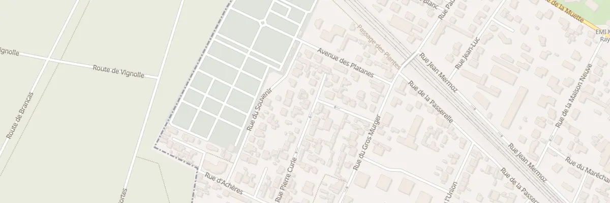 Plan du 16 Rue Pierre Curie à Maisons-Laffitte