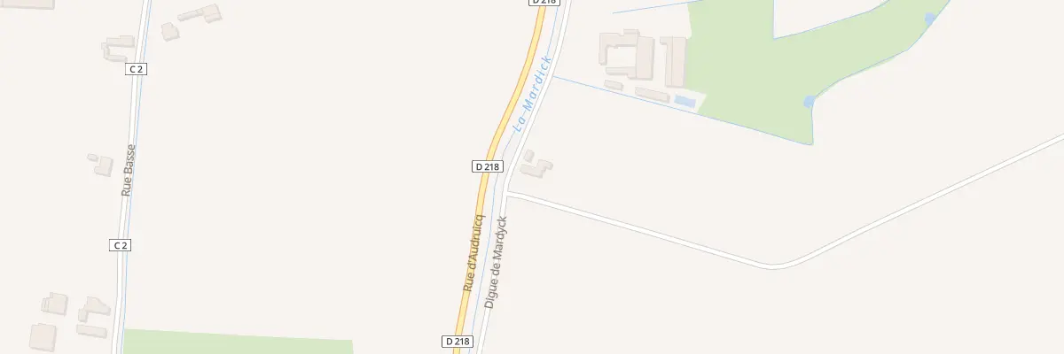 Plan du 694 Dig du Mardyck à Saint-Folquin