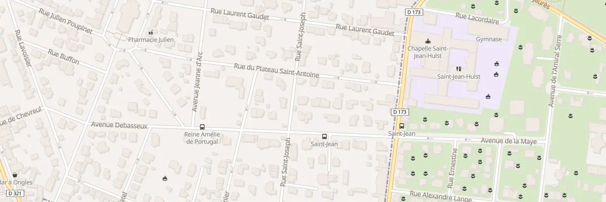 Plan du 20 Rue St Joseph au Chesnay-Rocquencourt