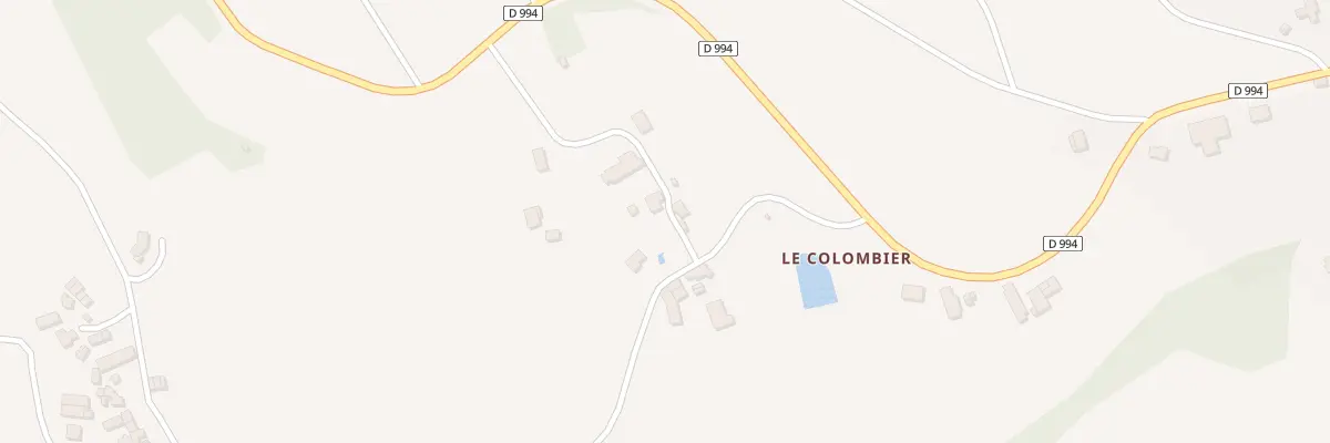 Plan du 5138 Le Colombie à Asprières