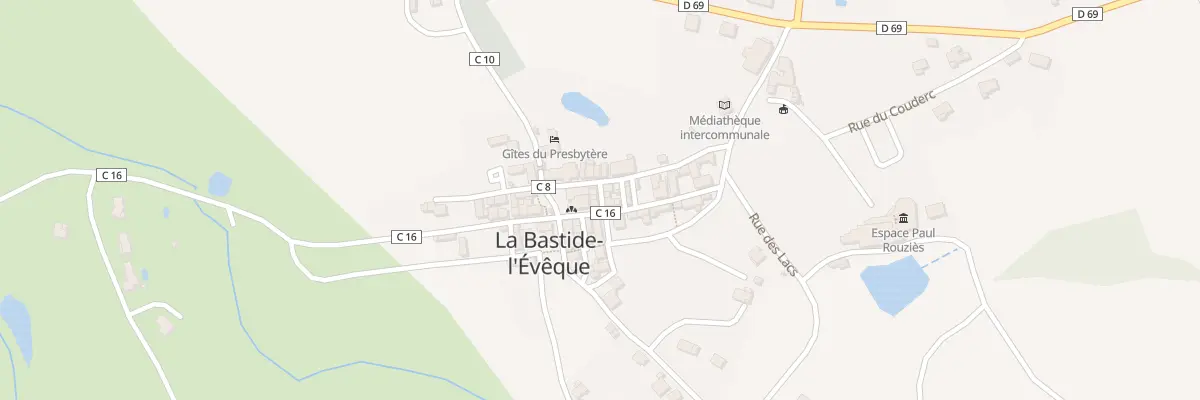 Plan du 5376 La Bastide l’Eveque au Bas Ségala