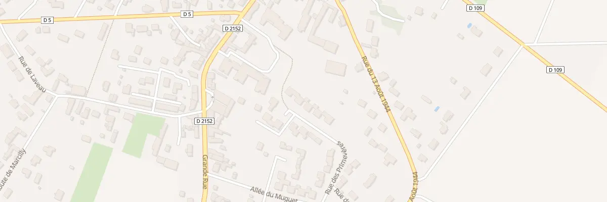 Plan du 8 Rue des Primevères à Chilleurs-aux-Bois