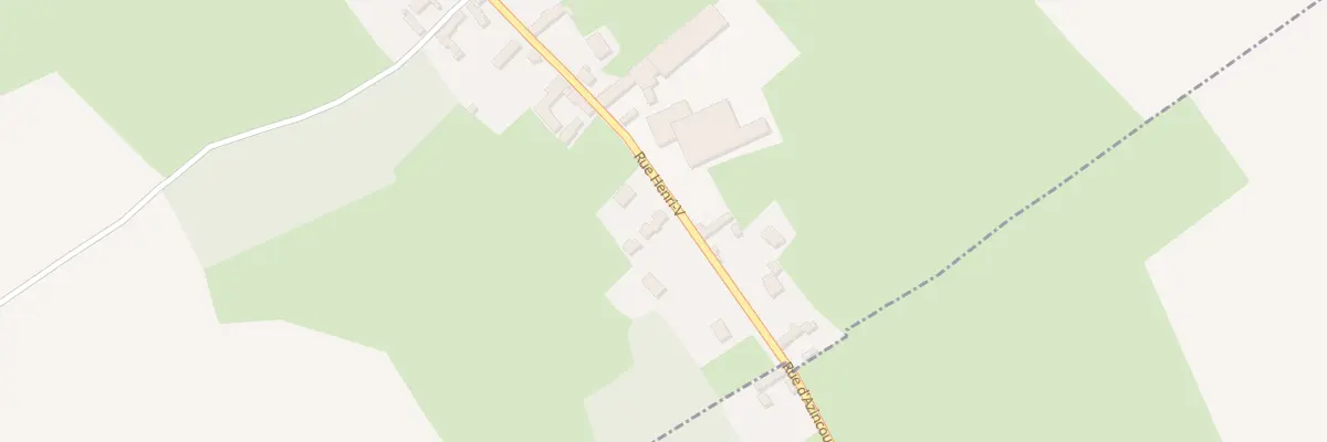 Plan du 13 Rue Henri V à Azincourt