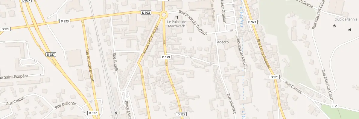 Plan du 69 Rue Anatole France à Méru
