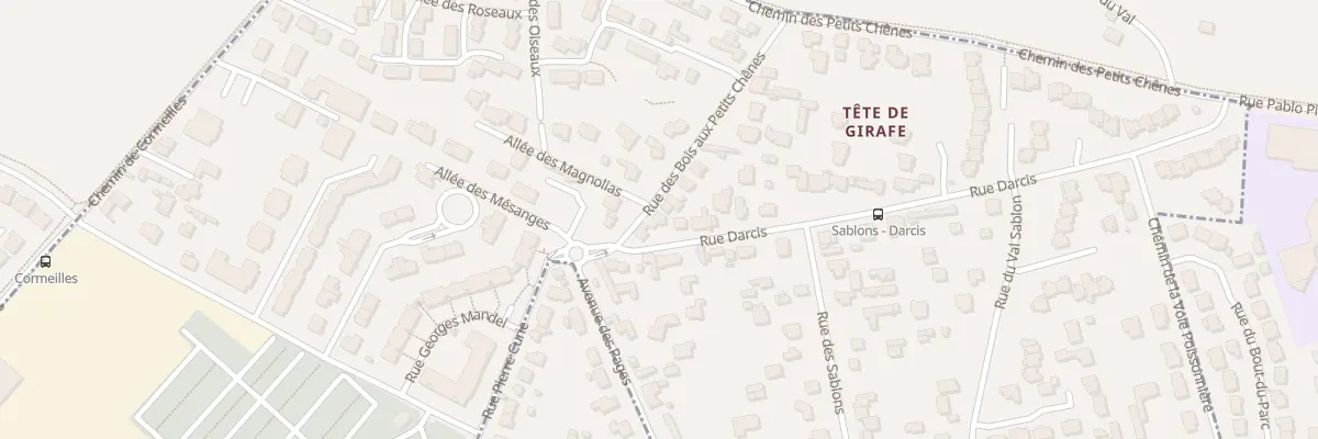 Plan du 3 Rue Darcis à Chatou