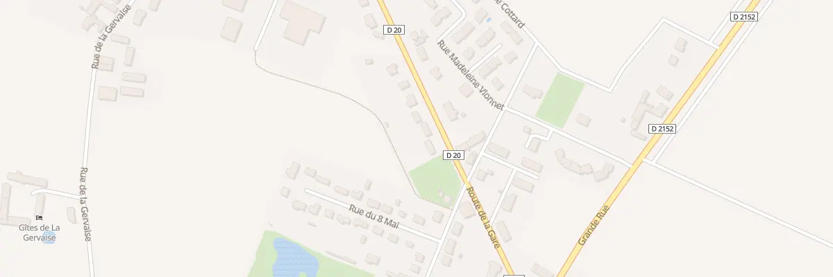 Plan du 5 Rue de la Gare à Chilleurs-aux-Bois