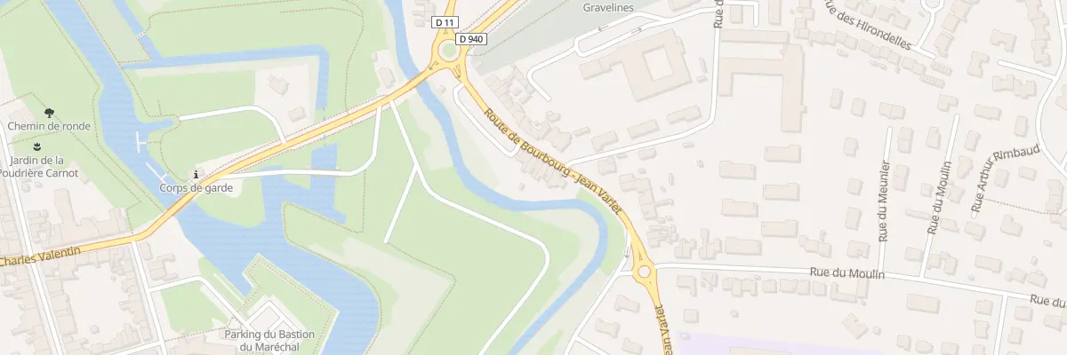 Plan du 6 Rte de Bourbourg - Jean Varlet à Gravelines