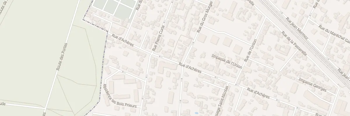 Plan du 120 Rue d’Achères à Maisons-Laffitte