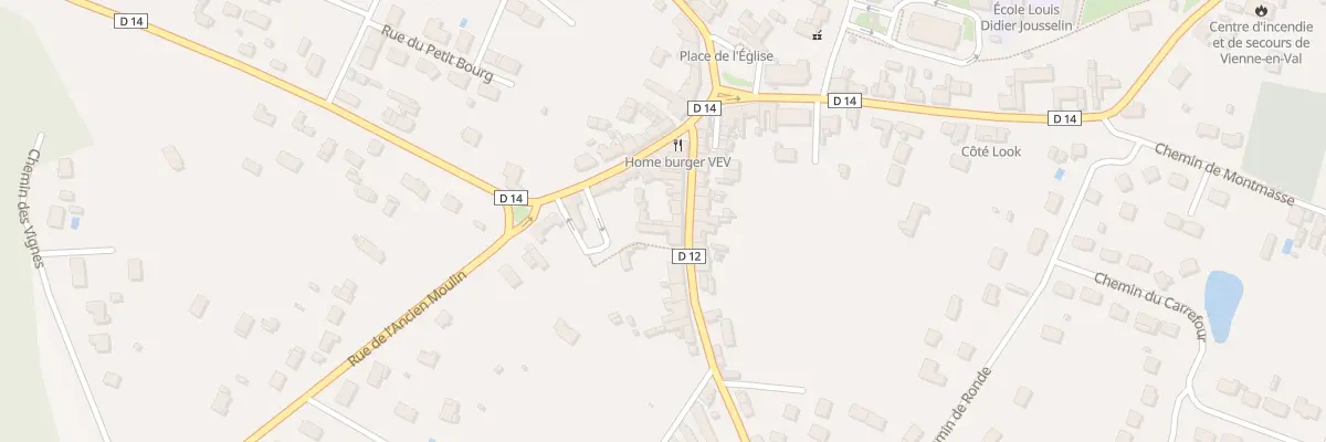 Plan du 16 Rte de Sennely à Vienne-en-Val