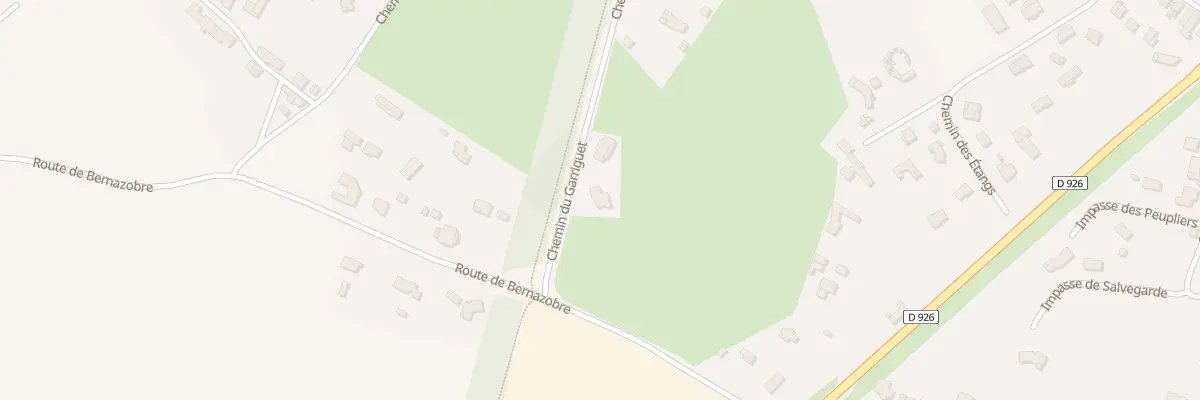 Plan du 8 Che du Garriguet à Cambounet-sur-le-Sor