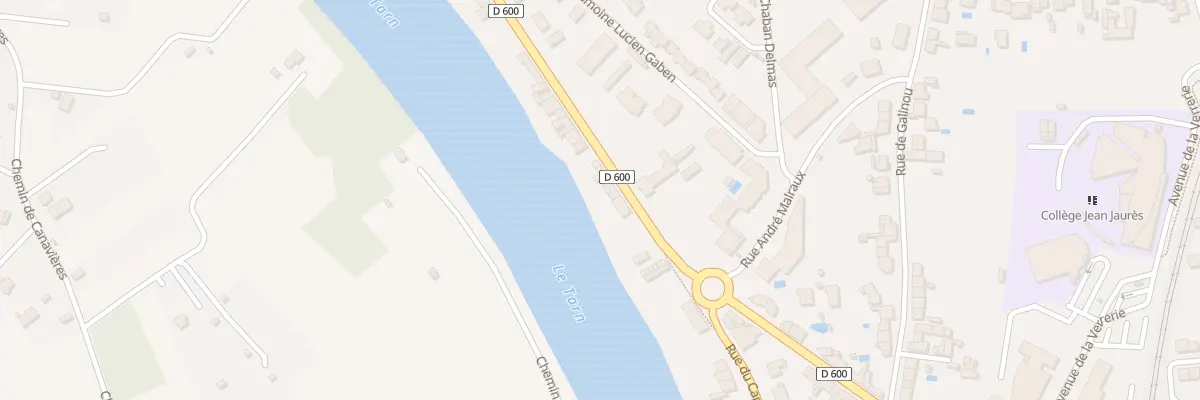 Plan du 9 Rte de Cordes à Albi