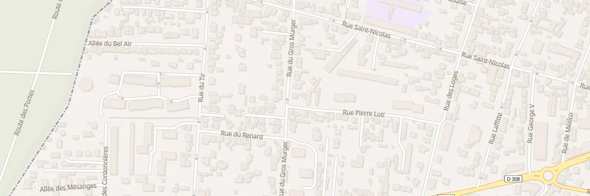 Plan du 103 Rue du Gros Murger à Maisons-Laffitte