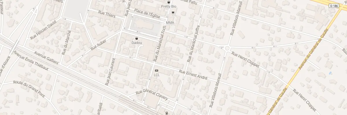 Plan du 13 Rue du Maréchal Joffre au Vésinet