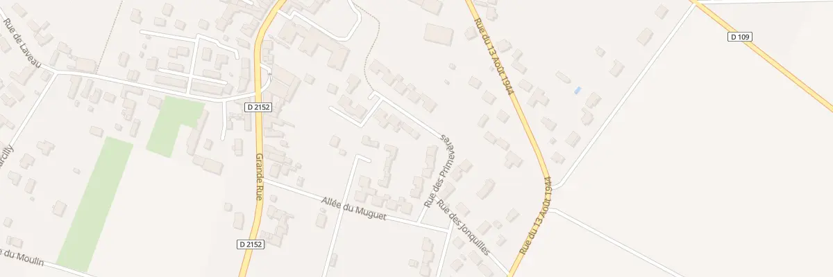 Plan du 23 Rue des Primevères à Chilleurs-aux-Bois