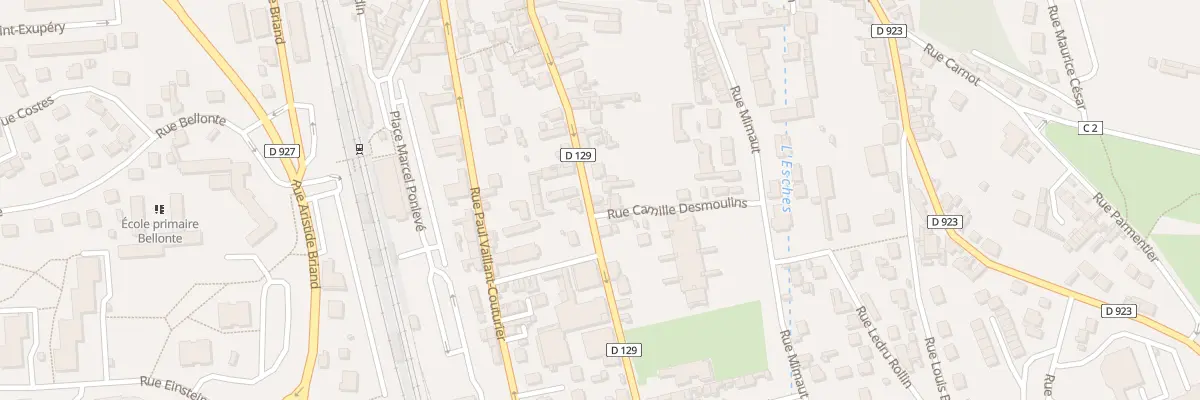 Plan du 113 Rue Anatole France à Méru