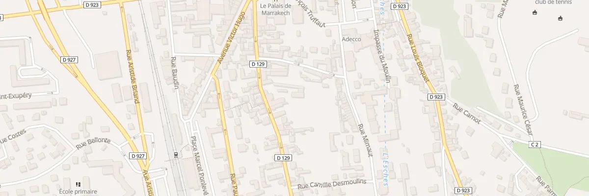 Plan du 79 Rue Anatole France à Méru