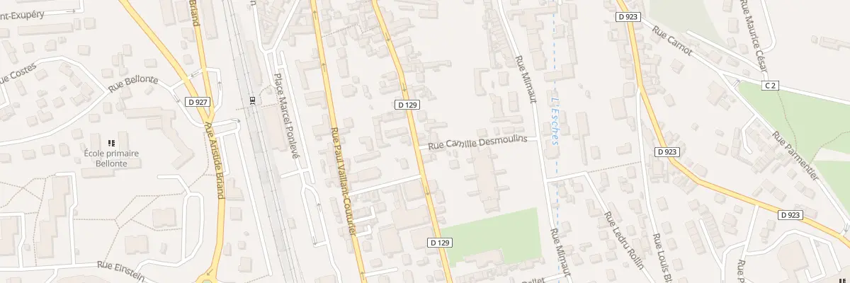 Plan du 115 Rue Anatole France à Méru