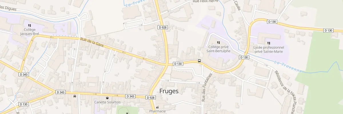 Plan du 4 Rue de Saint Omer à Fruges
