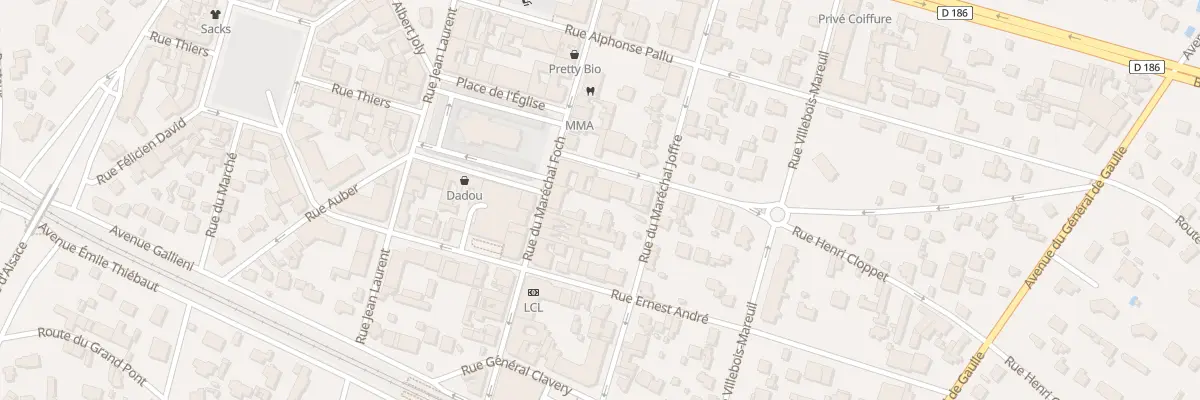 Plan du 77 Rue Henri Cloppet au Vésinet