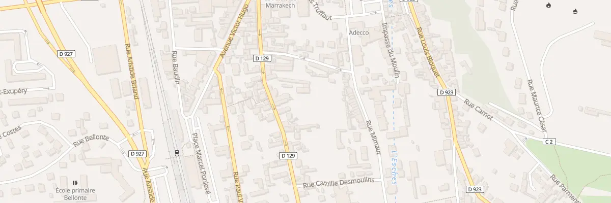 Plan du 81 Rue Anatole France à Méru
