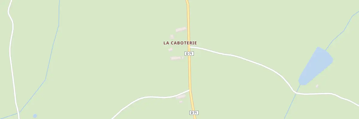 Plan du 5145 La Caboterie à Vicq-Exemplet