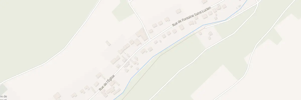 Plan du 690 Rue de l’Eglise à Guignecourt