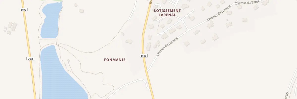 Plan du 9 Lot du Larenal à Lautrec
