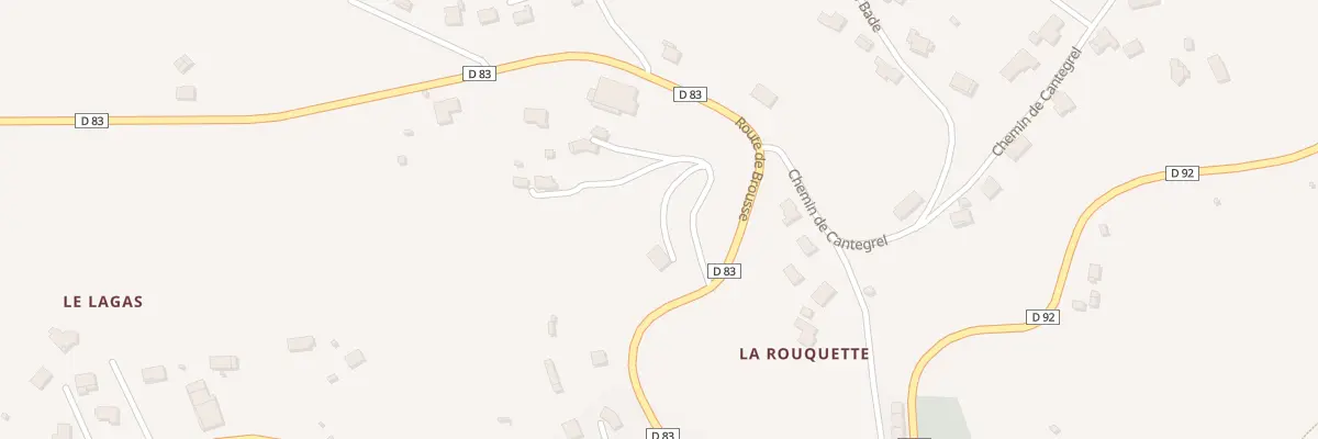 Plan du 5 Rte de Brousse à Lautrec