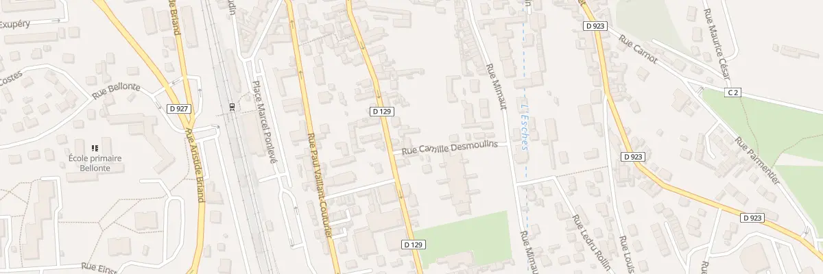 Plan du 111 Rue Anatole France à Méru