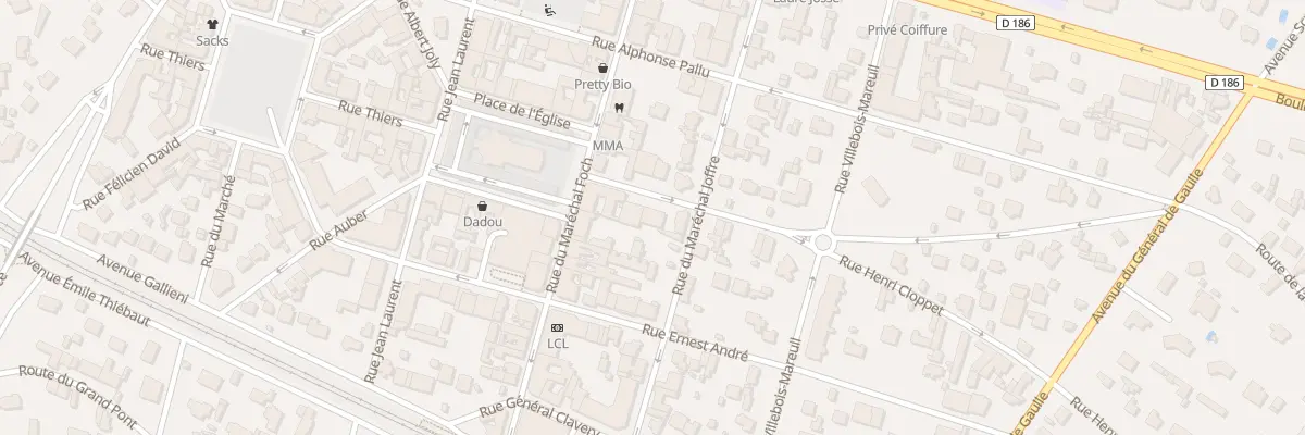Plan du 75B Rue Henri Cloppet au Vésinet